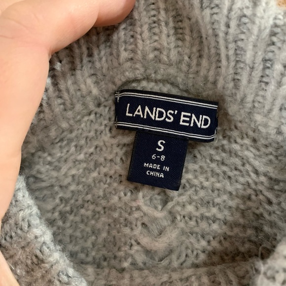 Knit sweater cropped sleeves - Picture 2 of 3